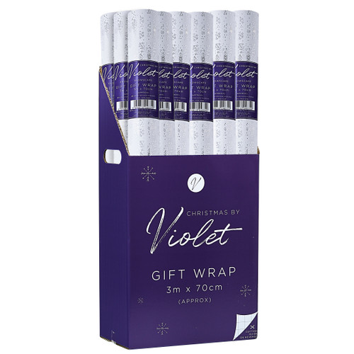 Snowscape Gift Wrap 3m