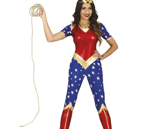 Superheroine Gold Rope Lasso 200cm