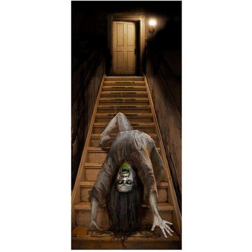 Halloween Stairs Exorcist Door Cover 80x180cm