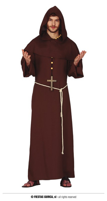 Adult Monk Costume Size Small