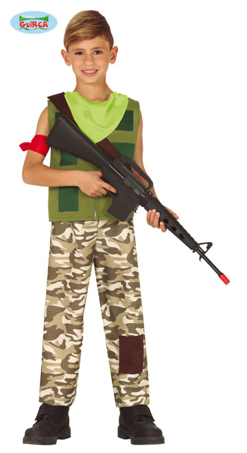 Gamer Mercenary Soldier Tween M