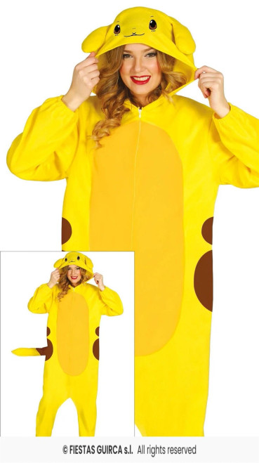 Electric Chinchilla Pika Adult Size XL
