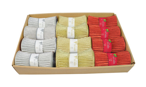 RIBBED SASH RIBBON 120mm x 2.7m