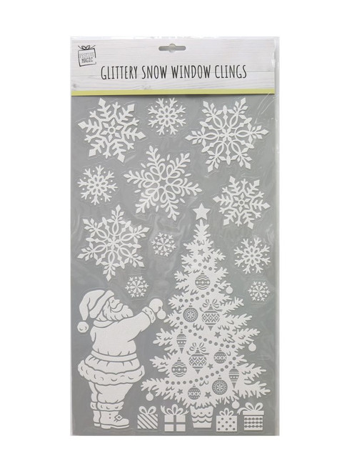 Wall Stickers in Glitter White