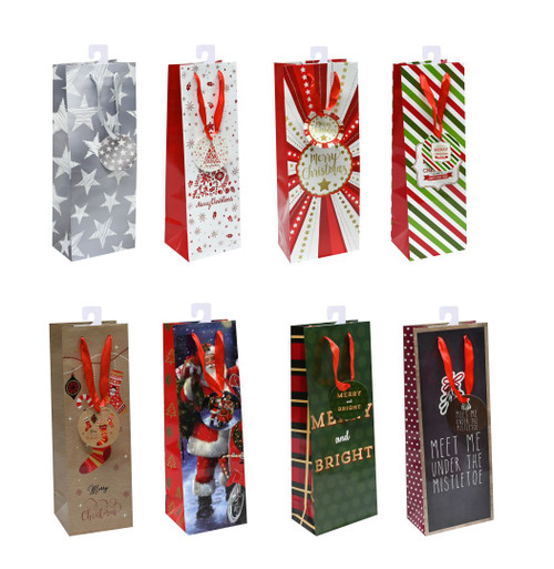 Christmas Bottlebag Classic Style 