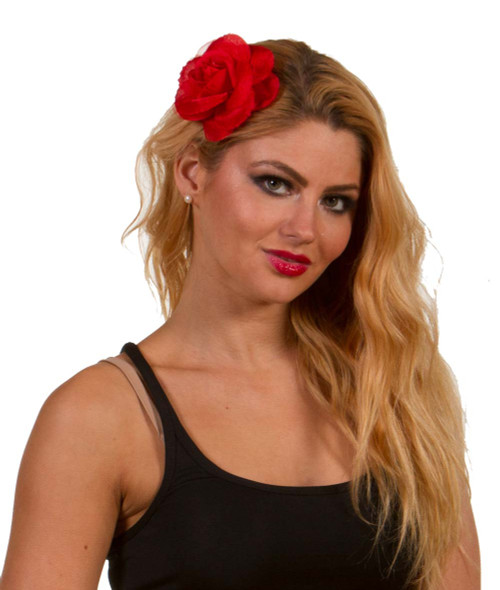 Hawaiian Flower Comb Red 