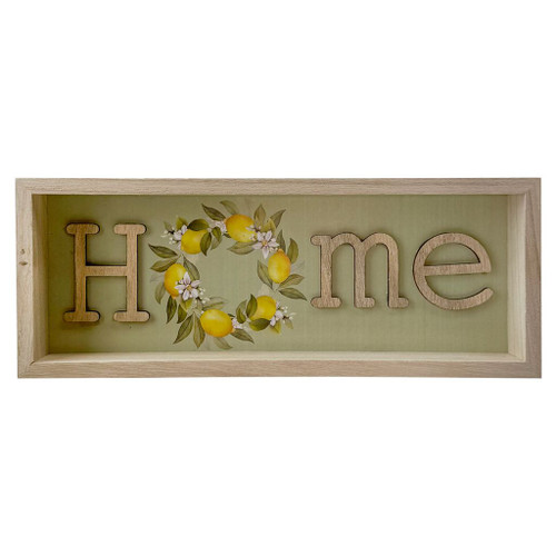 Lemon Home Frame 10x26cm