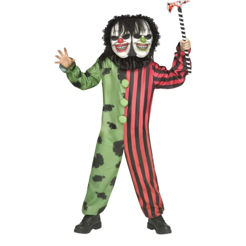 Two Headed Clown M Age 8 to 10
