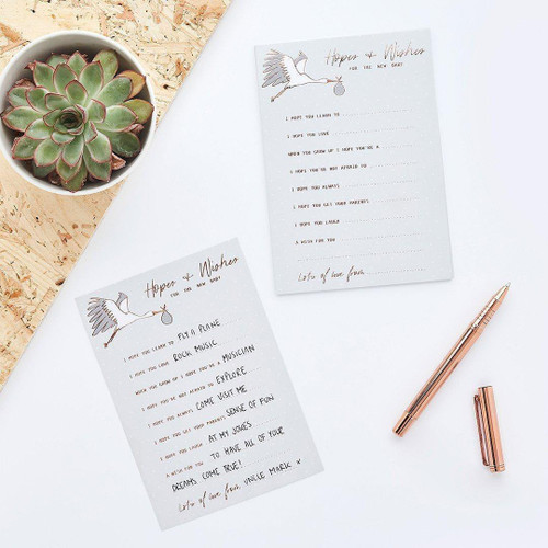 Hello Little One Hopes and Wishes Cards Pk10