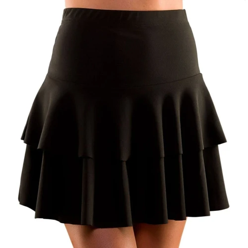 80s RaRa Skirt Black Size Medium to Large