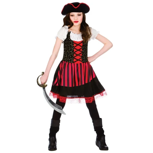 Pretty Pirate Girl Age 5 to 7