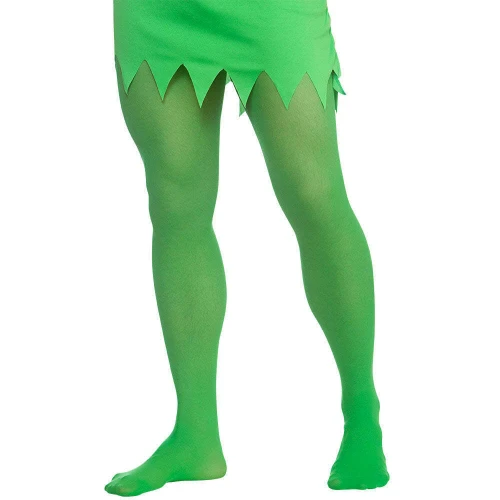 Mens Tights Opaque Green