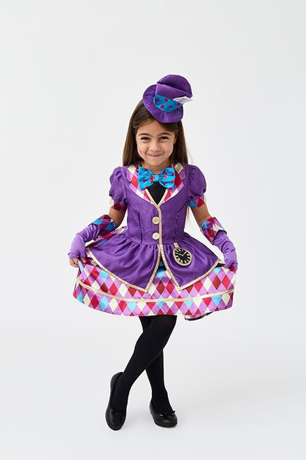 Girls Mad Hatter Age 6 to 8