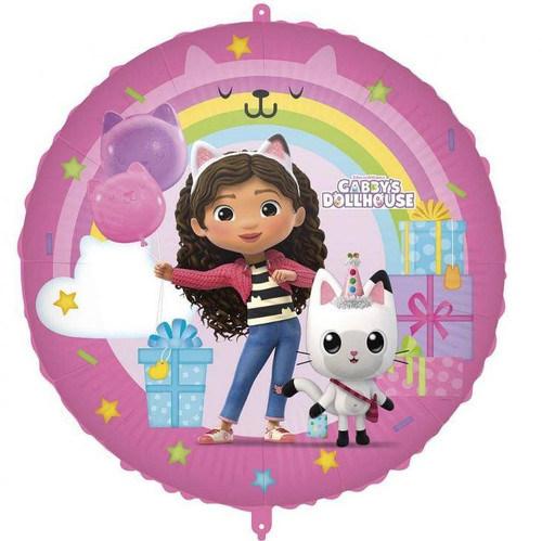 H100 18in Foil Balloon Gabbys Dollhouse