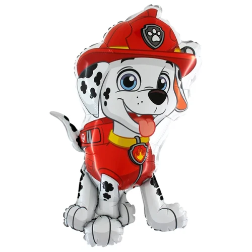 H200 Supershape Foil Balloon Paw Patrol Marshall 29in