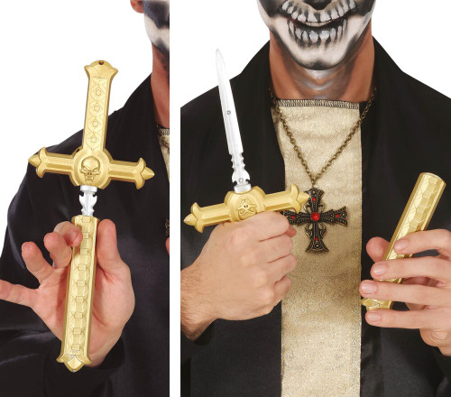 Golden Cross Dagger 26cm
