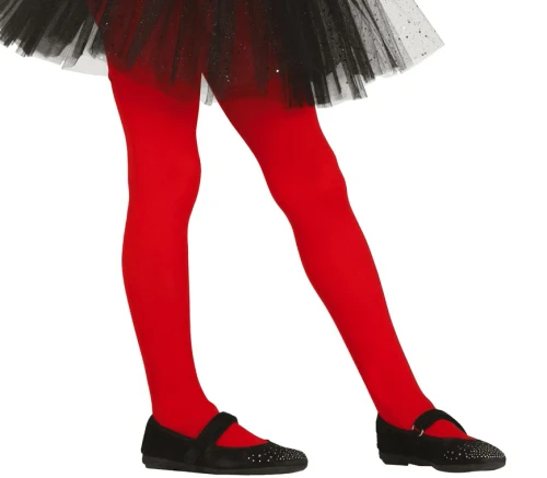 Child Red Tights Age 3 to 6 years
