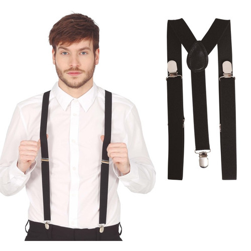 Black Braces One Size