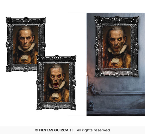 Terrifying Vampire Picture 60x40cm PVC