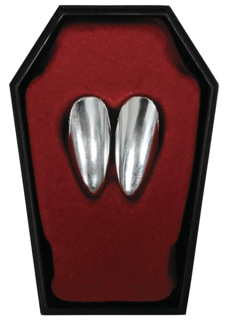 Vampire Fangs Silver