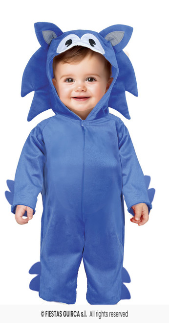 Blue Hedgehog 88cm Age 18 to 24 Months