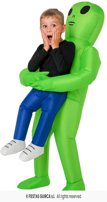 Inflatable Carrying Alien Age 10 to 12 Years