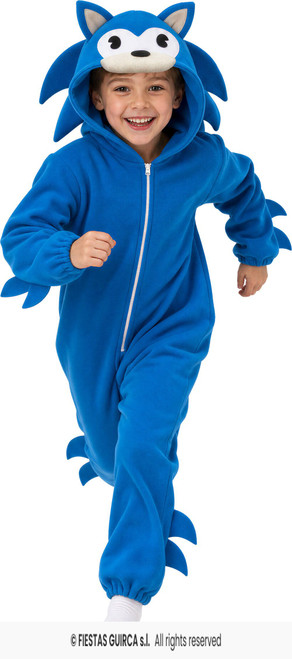 Blue Hedgehog 109cm Age 3 to 4 Years