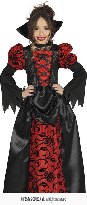 Vampiress Countess Child Age 7 to 9 Years