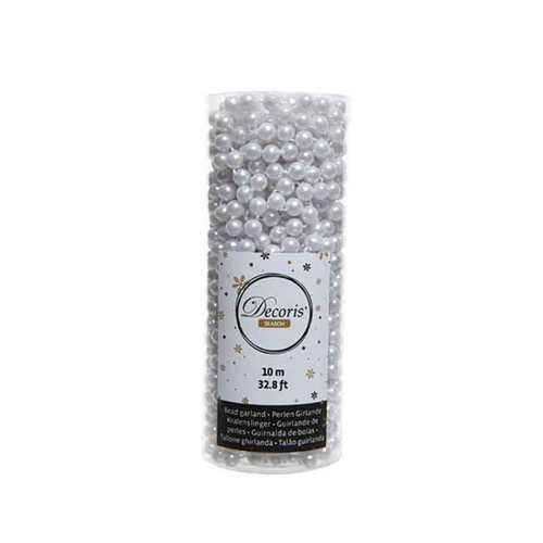 Bead Garland White 0.8cm x 10m