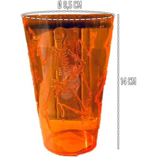 Skeleton Drinking Cup 550ml 9x15cm