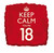H100 18in Foil Balloon Keep Calm Youre 18
