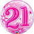 H300 22in Deco Bubble Age 21 Pink