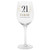 Verve Wine Glass Age 21