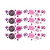 Pink Celebration Age 90 Confetti 34g