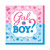 Baby Shower Girl or Boy Napkins Pk16