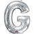 Air Fill Balloon Silver G