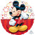 H100 17in Foil Balloon Mickey Mouse