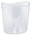 Clear Plastic Ice Bucket 22x24x19cm