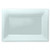 Clear Plastic Serving Platters 33x23cm Pk3