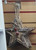 Bark Hanging Christmas Star 30cm