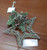 Silver Floral Star Small with 20 warm white LEDs
