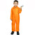 Prisoner Convict Orange Overalls Age 7 to 9 Years
