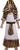 Egyptian Pharaoh Anubis White and Gold Gents Fancy Dress Costume