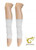 Legwarmers White Pk2