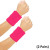 Wrist Sweatbands Neon Pink Pk2