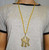Bling Necklace New York Gold