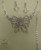 Diamonte Jewellery Necklace Set A