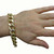 Gold Bracelet 25cmx13mm