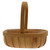 Softwood Trug Basket with Handle Natural