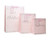 Pink Silver Christening Gift Bag 25.3x21.5x10.2cm Medium